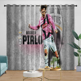 Juventus Football Club Curtains Blackout Window Drapes Room Decoration