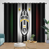 Juventus Football Club Curtains Blackout Window Drapes Room Decoration