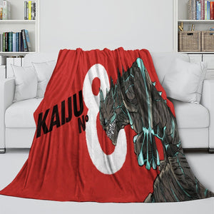 Kaiju No. 8 Blanket Flannel Fleece Throw Room Decoration