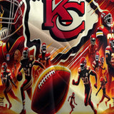 Kansas City Chiefs Bedding Set Duvet Cover Without Filler