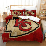 Kansas City Chiefs Bedding Set Duvet Cover Without Filler