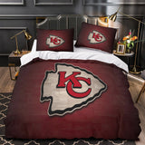 Kansas City Chiefs Bedding Set Duvet Cover Without Filler