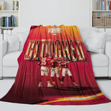 Kansas City Chiefs Blanket Flannel Fleece Throw Room Decoration