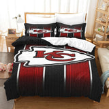Kansas City Chiefs Duvet Cover Kids Room Bedding Set Without Filler