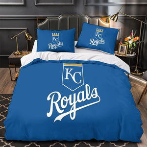 Kansas City Royals Bedding Set Quilt Cover Without Filler