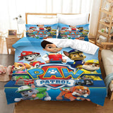 Kid bedding PAW Patrol Pattern Duvet Cover Without Filler