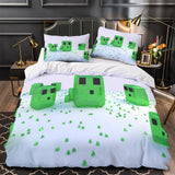 Kids bed Minecraft Bedding Set Quilt Duvet Cover Without Filler