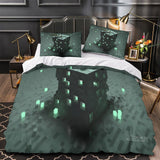 Kids bed Minecraft Bedding Set Quilt Duvet Cover Without Filler
