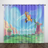 Kirby Curtains Pattern Blackout Window Drapes