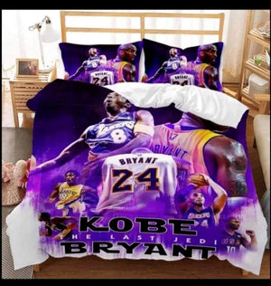 Kobe Duvet Cover Pattern Bedding Set Without Filler