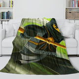 LEGO Ninjago Blanket Flannel Throw Room Decoration