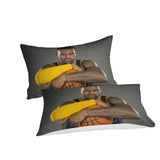 Lakers LeBron Raymone James Bedding Set Pattern Quilt Duvet Cover