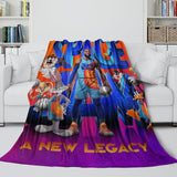 Lakers LeBron Raymone James Blanket Flannel Throw Room Decoration