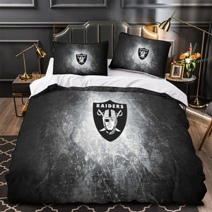 Las Vegas Raiders Bedding Set Duvet Cover Without Filler