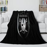 Las Vegas Raiders Blanket Flannel Fleece Throw Room Decoration