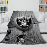 Las Vegas Raiders Blanket Flannel Fleece Throw Room Decoration