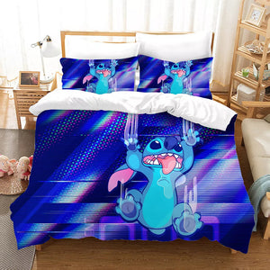 Lilo & Stitch Bedding Set Pattern Quilt Cover Without Filler