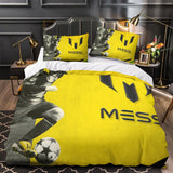 Lionel Messi Pattern Bedding Set Quilt Cover Without Filler