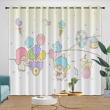 Little Twin Stars Curtains Blackout Window Drapes Room Decoration