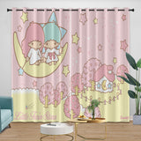 Little Twin Stars Curtains Blackout Window Drapes Room Decoration
