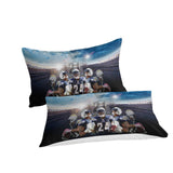 Los Angeles Chargers Bedding Set Duvet Cover Without Filler