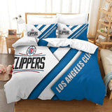 Los Angeles Clippers Bedding Set Duvet Cover Without Filler