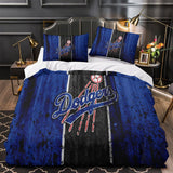 Los Angeles Dodgers Bedding Set Quilt Cover Without Filler