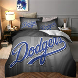 Los Angeles Dodgers Bedding Set Quilt Cover Without Filler