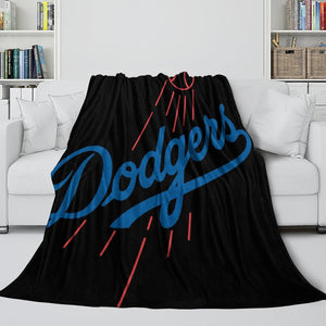 Los Angeles Dodgers Blanket Flannel Throw Kids Room Decoration