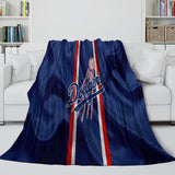 Los Angeles Dodgers Blanket Flannel Throw Kids Room Decoration