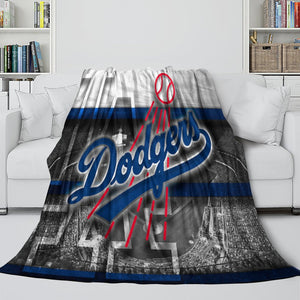 Los Angeles Dodgers Blanket Flannel Throw Room Decoration