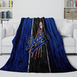 Los Angeles Dodgers Blanket Flannel Throw Room Decoration