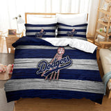 Los Angeles Dodgers Duvet Cover Kids Room Bedding Set Without Filler
