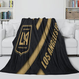 Los Angeles FC Blanket Flannel Fleece Throw Room Decoration