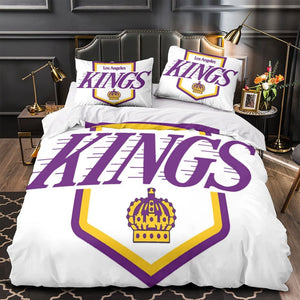 Los Angeles Kings Bedding Set Quilt Duvet Cover Without Filler