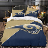 Los Angeles Rams Bedding Set Duvet Cover Without Filler