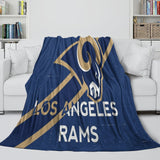 Los Angeles Rams Blanket Flannel Fleece Throw Room Decoration