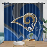 Los Angeles Rams Curtains Blackout Window Drapes Room Decoration