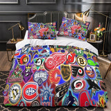 Major League Baseball MLB Duvet Cover Bedding Set Without Filler