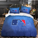 Major League Baseball MLB Duvet Cover Bedding Set Without Filler