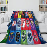 Major League Soccer MLS Blanket Flannel Throw Room Decoration