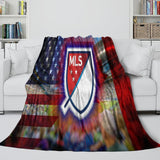 Major League Soccer MLS Blanket Flannel Throw Room Decoration