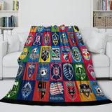Major League Soccer MLS Blanket Flannel Throw Room Decoration