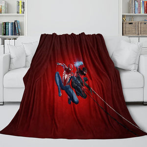 Marvels Spider-Man 2 Blanket Flannel Throw Room Decoration