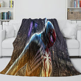 Marvels Spider-Man 2 Blanket Flannel Throw Room Decoration
