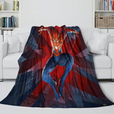 Marvels Spider-Man 2 Blanket Flannel Throw Room Decoration