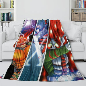 Masked Rider Blanket Flannel Throw Room Decoration