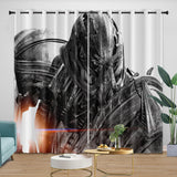 Megatron Curtains Blackout Window Drapes Kids Room Decoration