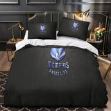 Memphis Grizzlies Bedding Set Duvet Cover Without Filler