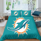 Miami Dolphins Bedding Set Duvet Cover Without Filler